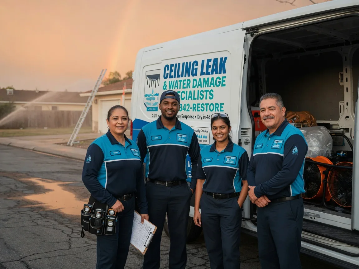 Ceiling Leak Cleanup company in Cottonport, LA
