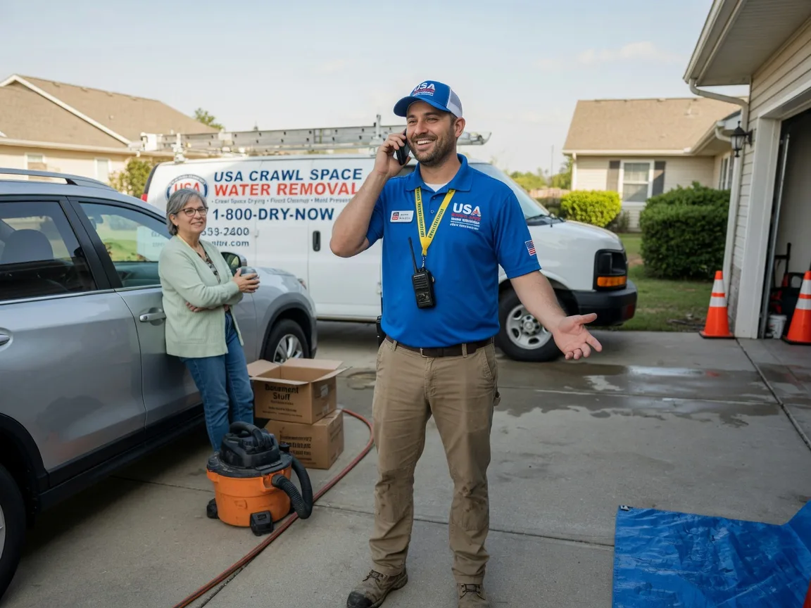 Crawl Space Water Removal Cottonport, LA FAQs